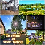 Апартаменты Gaestehaus Am Weser-radweg *