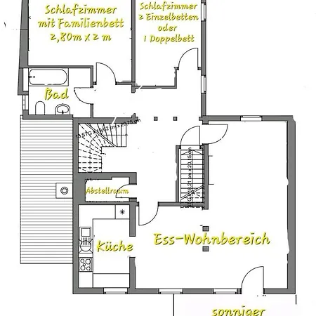 Gaestehaus Am Weser-radweg Ганн. Мюнден