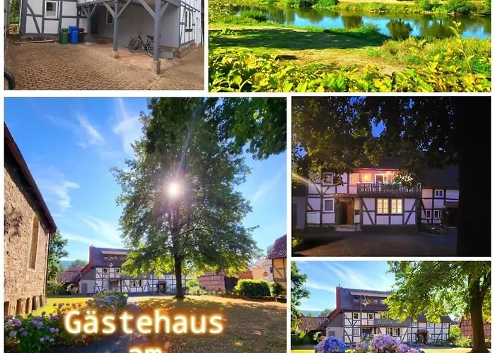 公寓 Gaestehaus Am Weser-radweg *