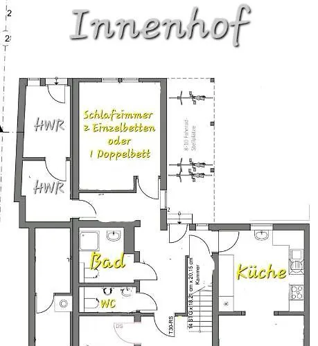 Gaestehaus Am Weser-radweg 公寓