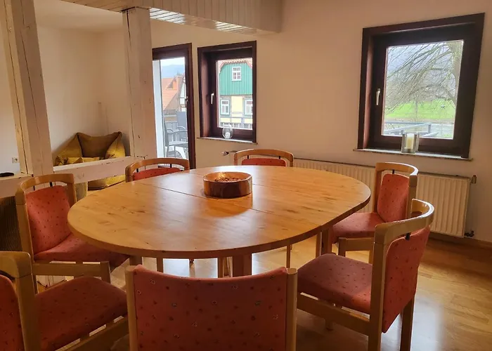 公寓 Gaestehaus Am Weser-radweg *
